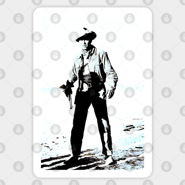 James Stewart. Cowboy. Sticker by CaptainOceanSkydive